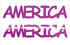 Custom-Buzz Word - AMERICA Fuchsia