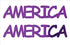 Custom-Buzz Word - AMERICA Purple