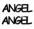 Custom-Buzz Word - ANGEL Black