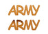 Custom-Buzz Word - ARMY Orange