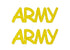 Custom-Buzz Word - ARMY Yellow Paper