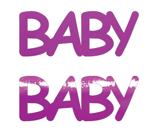 Custom-Buzz Word - BABY Fuchsia