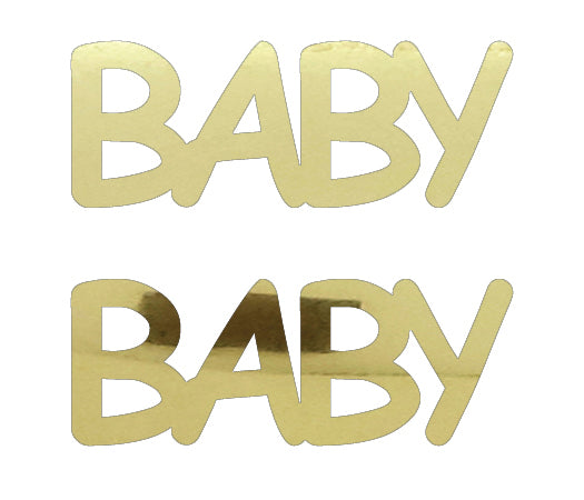 Custom-Buzz Word - BABY Gold