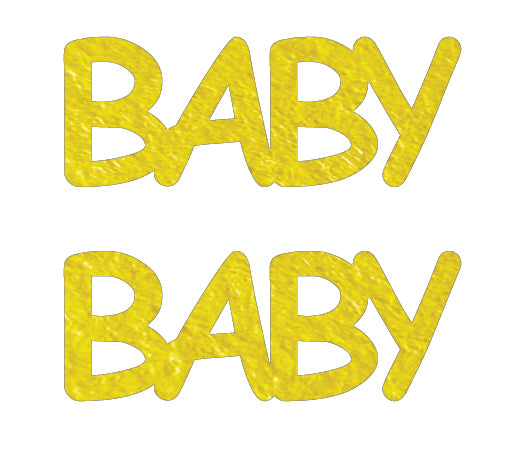 Custom-Buzz Word - BABY Yellow Paper