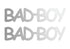 Custom-Buzz Word - BAD BOY Silver