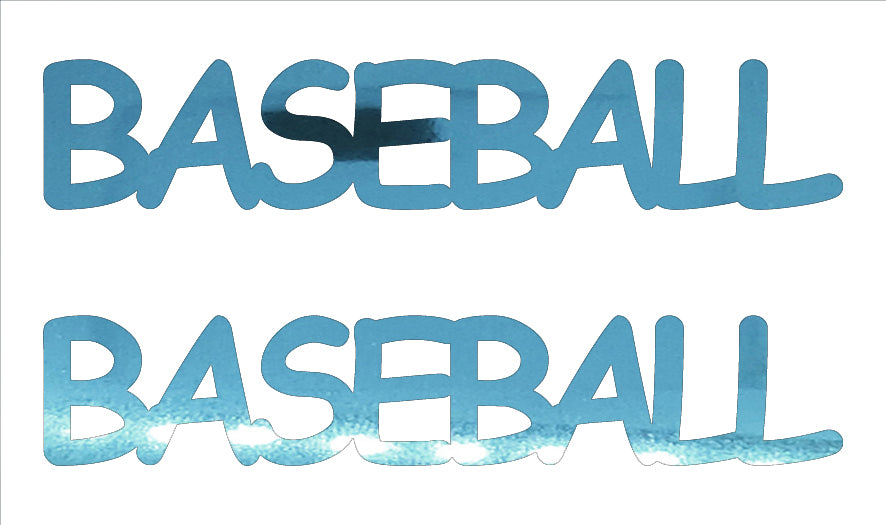 Custom-Buzz Word - BASEBALL Blue Sky