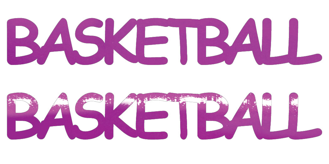 Custom-Buzz Word - BASKETBALL Fuchsia