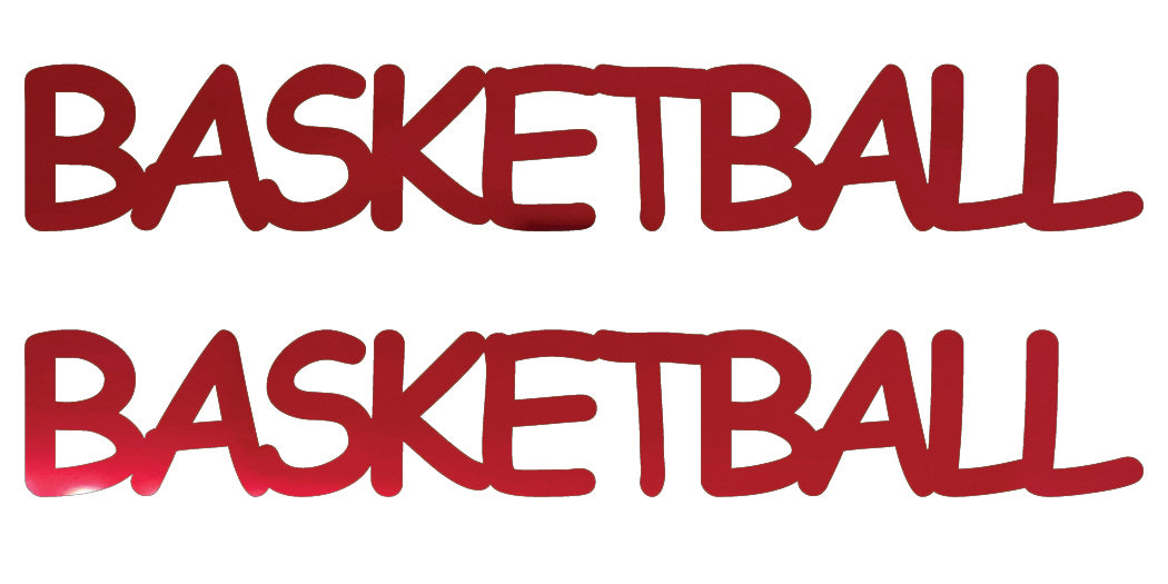 Custom-Buzz Word - BASKETBALL Red