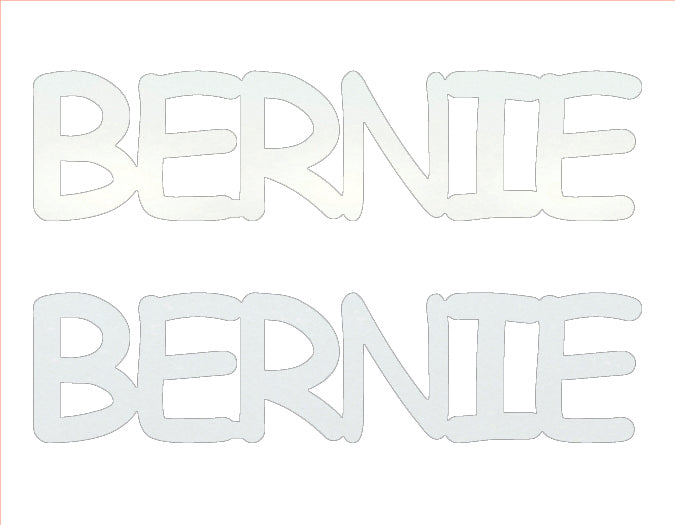 Custom-Buzz Word - BERNIE White