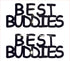 Custom-Buzz Word - BEST BUDDIES Black