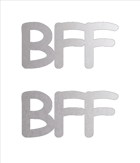 Custom-Buzz Word - BFF Silver