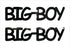 Custom-Buzz Word - BIG BOY Black