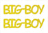 Custom-Buzz Word - BIG BOY Yellow Paper