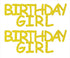 Custom-Buzz Word - BIRTHDAY GIRL Yellow Paper