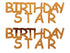 Custom-Buzz Word - BIRTHDAY STAR Orange