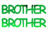 Custom-Buzz Word - BROTHER Green