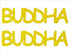 Custom-Buzz Word - BUDDHA Yellow Paper