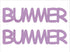 Custom-Buzz Word - BUMMER Pink