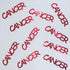 Custom-Buzz Word - CANCER Red