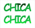 Custom-Buzz Word - CHICA Green