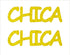 Custom-Buzz Word - CHICA Yellow Paper