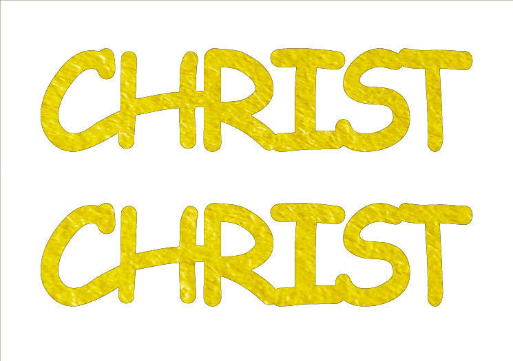 Custom-Buzz Word - CHRIST Yellow Paper