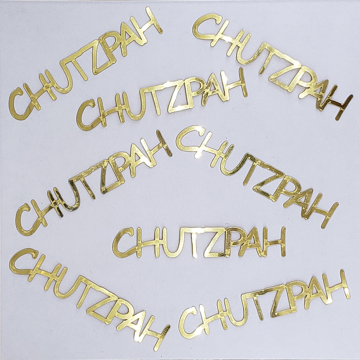 Custom-Buzz Word - CHUTZPAH