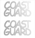 Custom-Buzz Word - COAST GUARD Silver