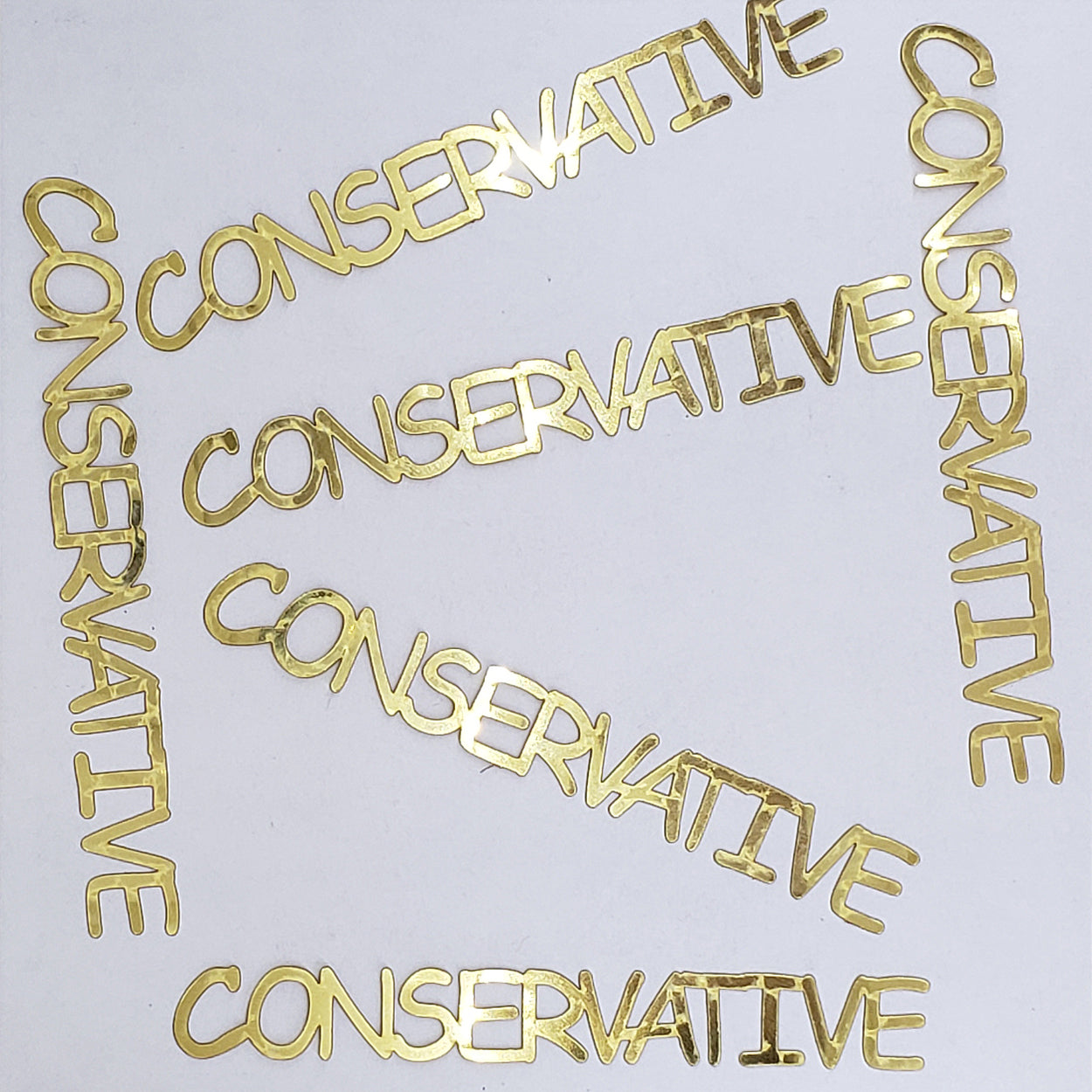 Custom-Buzz Word - CONSERVATIVE