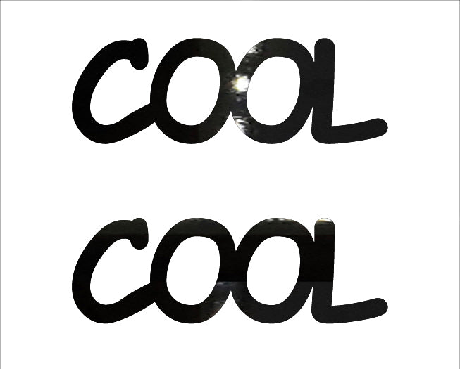 Custom-Buzz Word - COOL Black