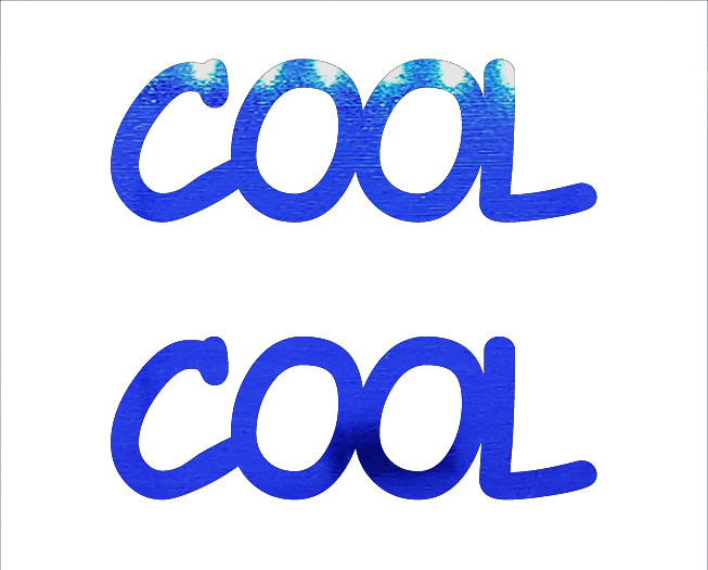 Custom-Buzz Word - COOL Blue Royal