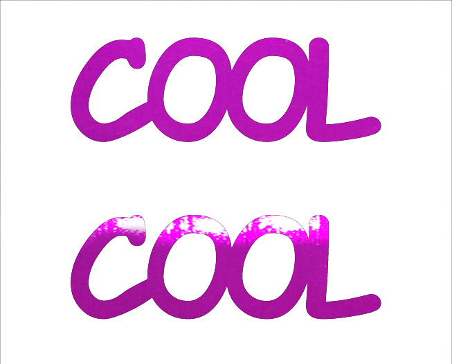 Custom-Buzz Word - COOL Fuchsia