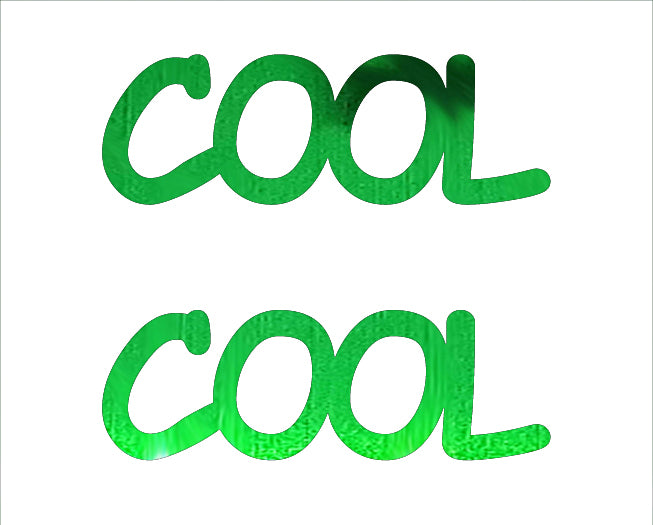 Custom-Buzz Word - COOL Green