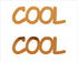 Custom-Buzz Word - COOL Orange