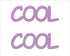 Custom-Buzz Word - COOL Pink