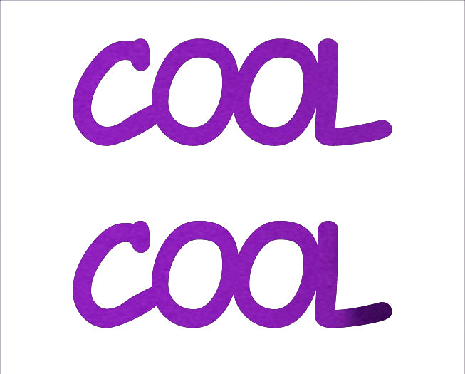 Custom-Buzz Word - COOL Purple