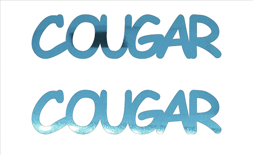 Custom-Buzz Word - COUGAR Blue Sky