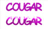 Custom-Buzz Word - COUGAR Fuchsia