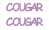 Custom-Buzz Word - COUGAR Pink