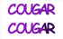 Custom-Buzz Word - COUGAR Purple