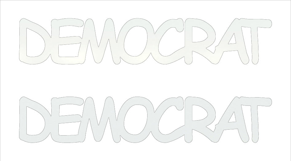 Custom-Buzz Word - DEMOCRAT White