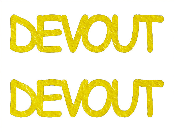 Custom-Buzz Word - DEVOUT Yellow Paper