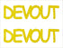 Custom-Buzz Word - DEVOUT Yellow Paper