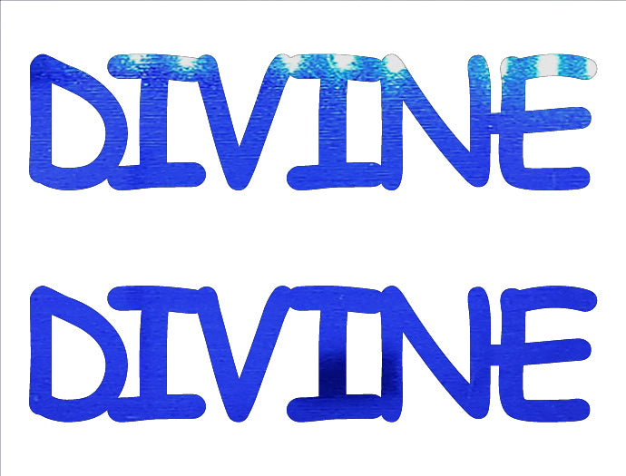 Custom-Buzz Word - DIVINE Blue Royal