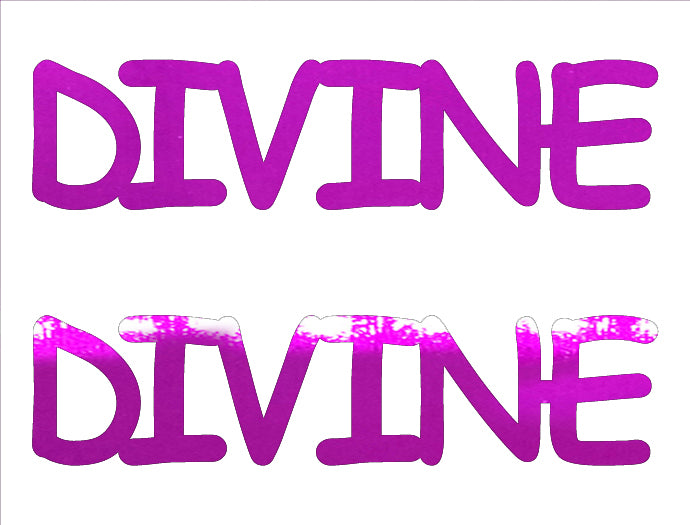 Custom-Buzz Word - DIVINE Fuchsia