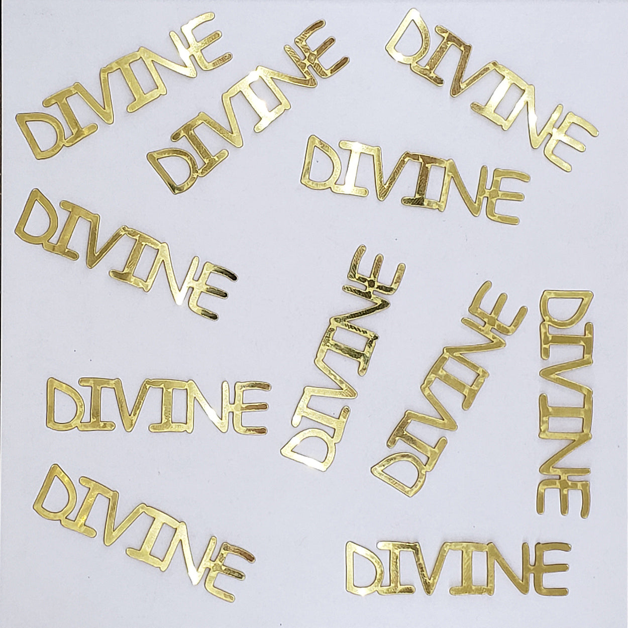 Custom-Buzz Word - DIVINE Gold