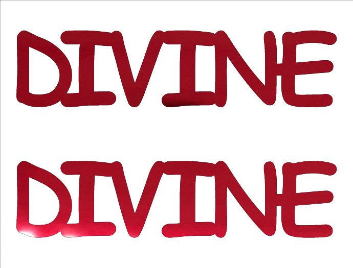 Custom-Buzz Word - DIVINE Red