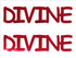 Custom-Buzz Word - DIVINE Red