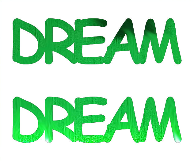 Custom-Buzz Word - DREAM Green