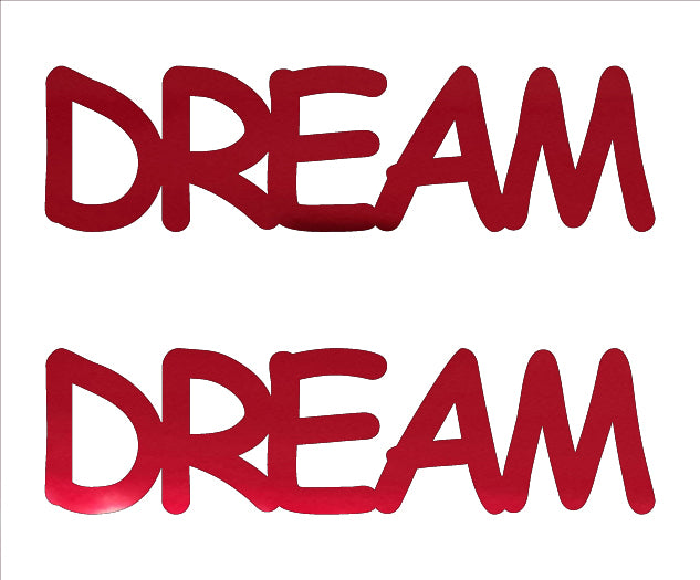 Custom-Buzz Word - DREAM Red